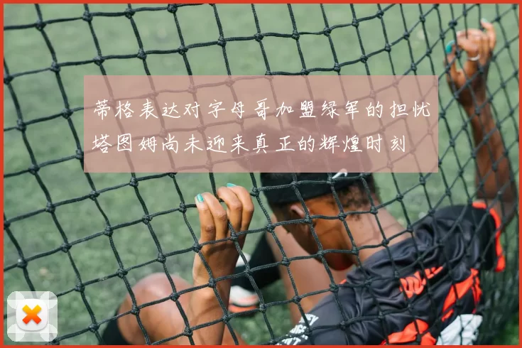 蒂格表达对字母哥加盟绿军的担忧塔图姆尚未迎来真正的辉煌时刻